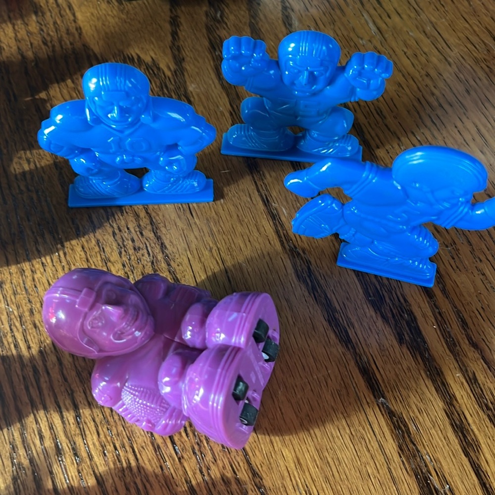 Wendy’s Kids Meal Good Sports – Pullback Fullback Game 1994 full set 4 pieces